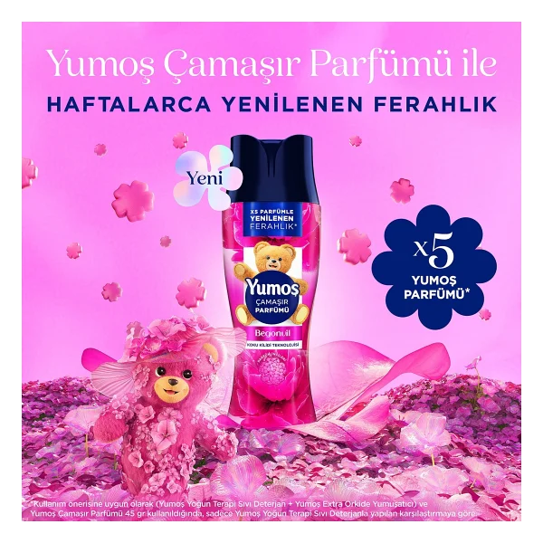 Yumoş Begonvil Çamaşır Parfümü 200 Gr - Görsel 8