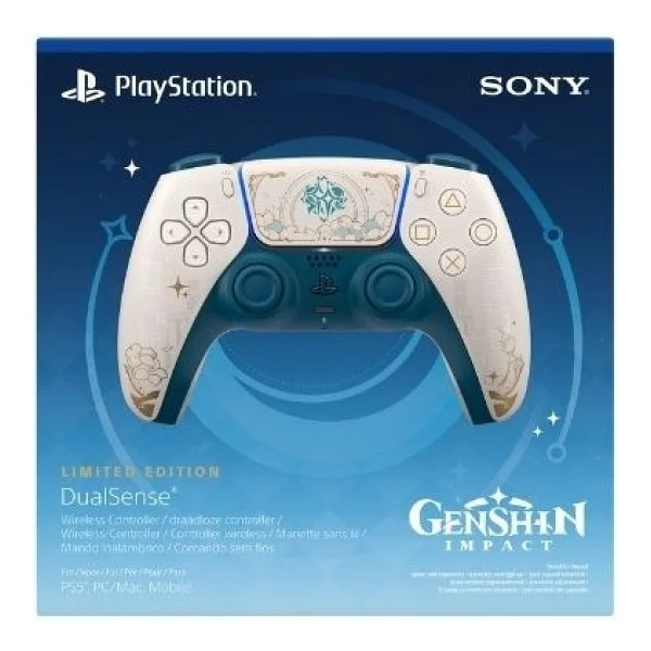 Sony Dualsense Genshin Impact Limited Edition Kablosuz PS5 Oyun Kolu - Görsel 9