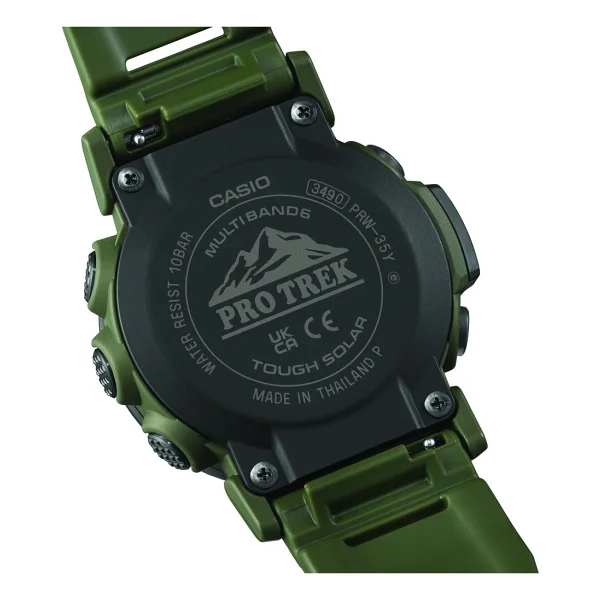 Casio Pro Trek Prw-35y-3bdr Haki Erkek Kol Saati - Görsel 6