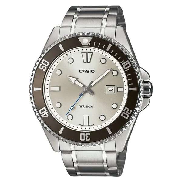 Casio Standart Mdv-107d-1a3vdf Mavi-Kırmızı Erkek Kol Saati - Görsel 6