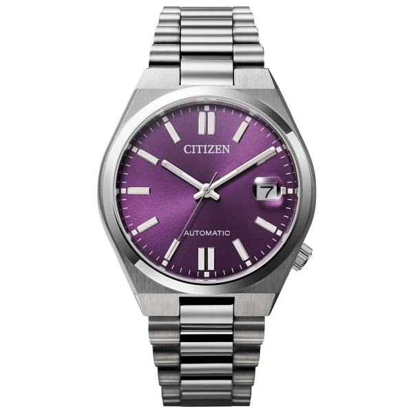 Citizen Tsuyosa Nj0200-50w Mor Erkek Kol Saati - Görsel 3