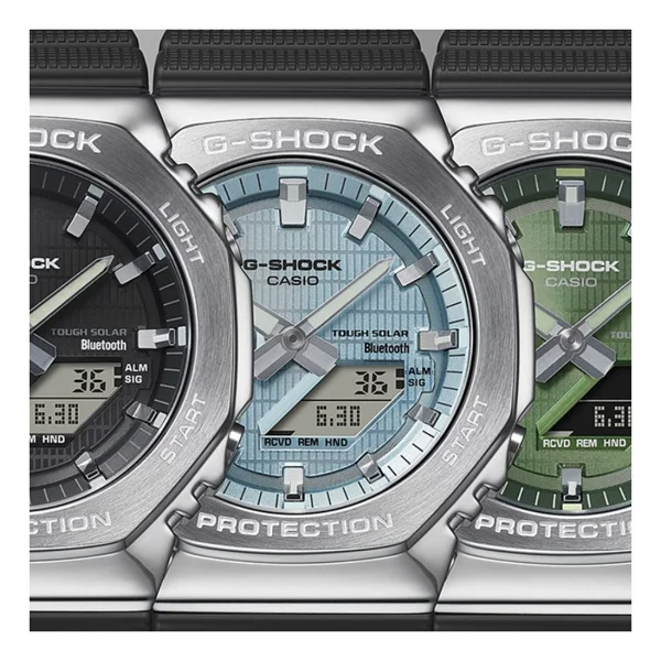 Casio G-Shock G-Steel Gbm-2100a-1a2dr Açık Mavi Erkek Kol Saati - Görsel 8