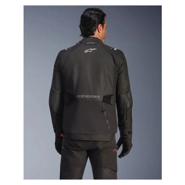 Alpinestars Andes V4 Drystar Erkek Siyah 4 Mevsim Motosiklet Montu - Görsel 4