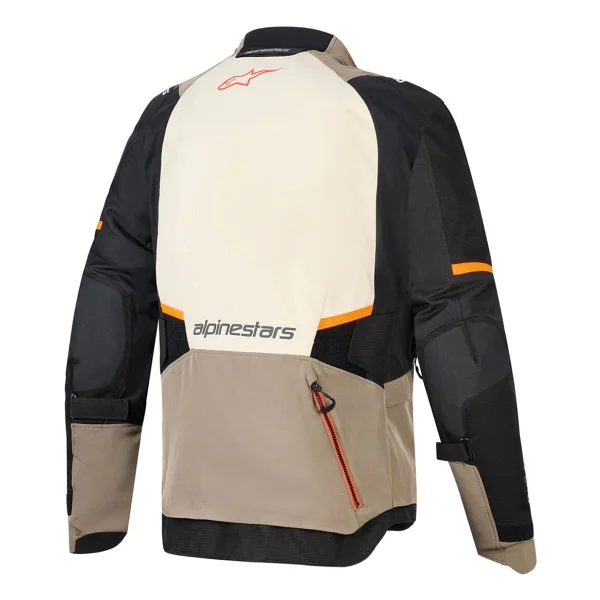 Alpinestars Andes V4 Drystar Erkek Kahverengi-Siyah 4 Mevsim Motosiklet Montu - Görsel 2