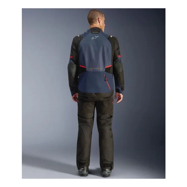 Alpinestars Andes V4 Drystar Erkek Siyah-Mavi 4 Mevsim Motosiklet Montu - Görsel 5