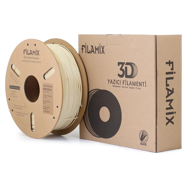 Filamix Hyper Speed PLA 1.75 mm 1 kg Kahverengi Filament - Görsel 8