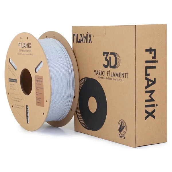 Filamix Hyper Speed PLA 1.75 mm 1 kg Kahverengi Filament - Görsel 6