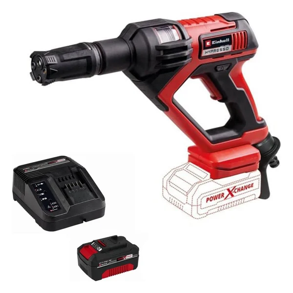 Einhell Hypresso 18/24-1 24 Bar Tek Akülü 4 Ah Basınçlı Yıkama Makinesi - Görsel 4