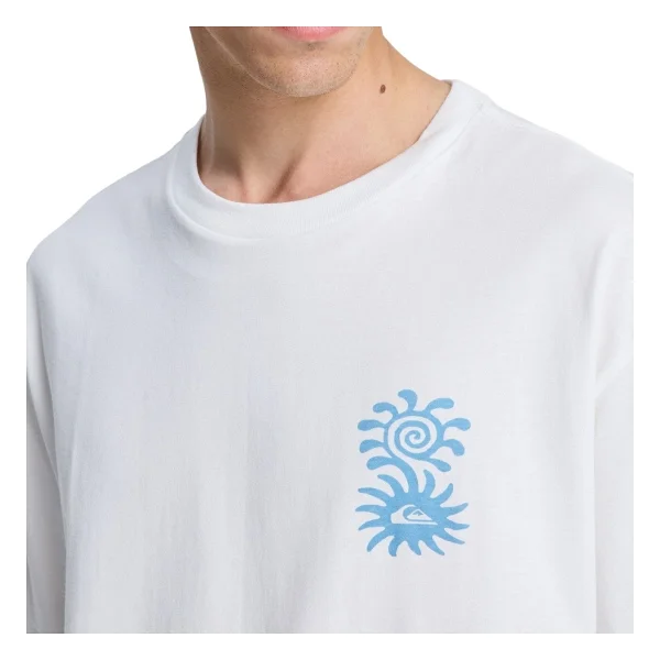 Quiksilver Evo Blossom Of Beyaz Baskılı Erkek T-Shirt - Görsel 3