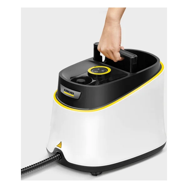 Karcher Çok Amaçlı Buharlı Temizlik Makinesi 1900w Ev Tipi Yüksek Basınçlı Buharlı Mop Fayans Parke Ve Derz Temizleyici Kesintisiz Yoğun Buhar Gücü Dayanıklı Sc 3 Deluxe Seti - Beyaz - Görsel 4