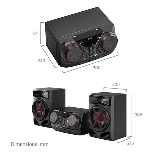 Lg Xboom Ck43n Hi-Fi Müzik Seti - Görsel 2