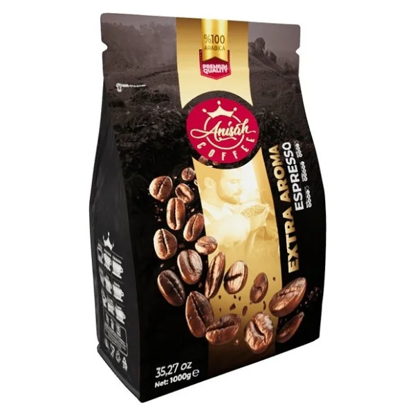Anısah Coffee Espresso Extra Aroma Koyu Kavrulmuş Çekirdek 500 Gr - Görsel 2