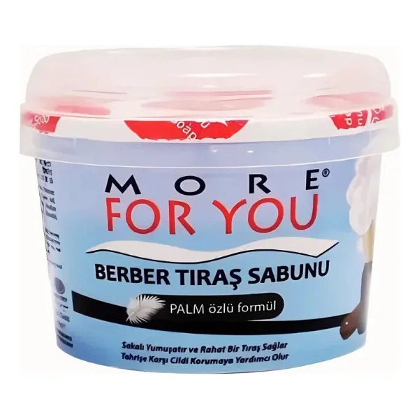 More For You Palm Özlü Berber 140 Gr Tıraş Sabunu - Görsel 2
