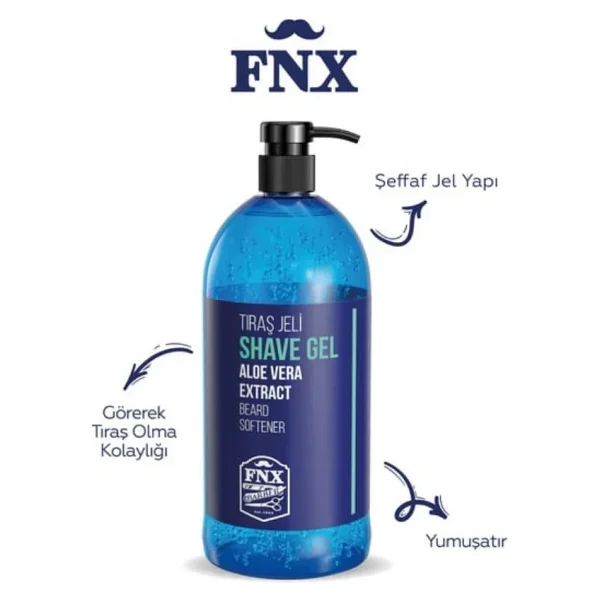 Fnx Barber Beard Softener 950 Ml Tıraş Jeli - Görsel 2