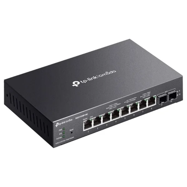 Tp-Link Sg2210xmp-M2 8 Port 2.5g Gigabit Poe Switch - Görsel 3