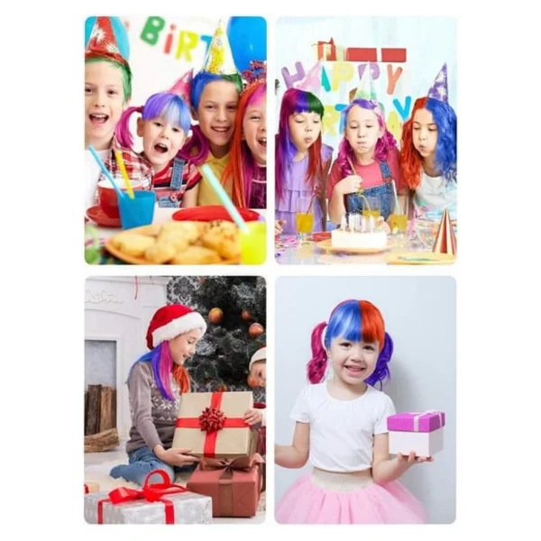 Saç Boyama Tarağı 3 Lü 1 Paket Bubu Saç Boyama Tarak Pembe Mor Ve Pembe Parlak Renkler Uygulaması Kolay - Görsel 5