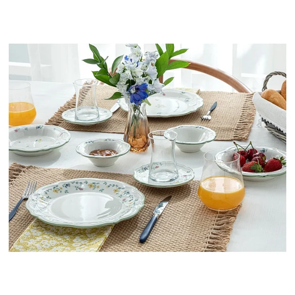 English Home Fiorellino 8 Parça 2 Kişilik Kahvaltı Takımı - Görsel 2