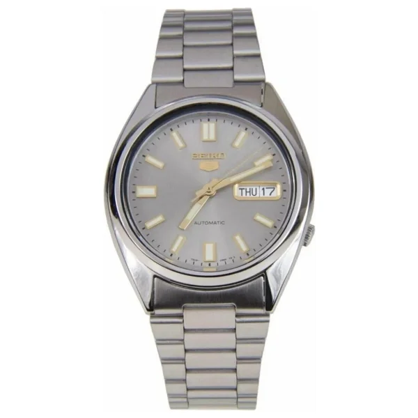 Seiko 5 Snxs75 Gümüş Erkek Kol Saati - Görsel 2