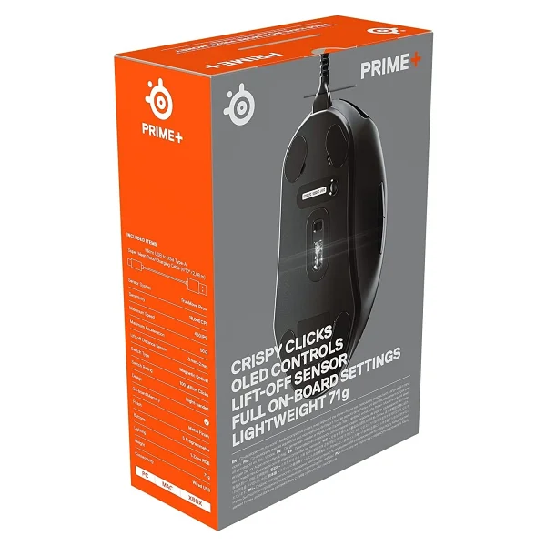 Steelseries Prime Plus Optik Kablolu Oyuncu Mouse - Görsel 4