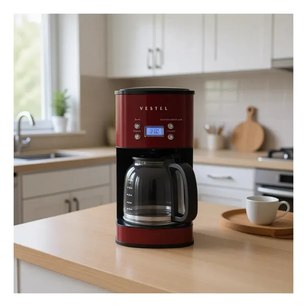 Vestel Retro Bordo Filtre Kahve Makinesi - Görsel 5