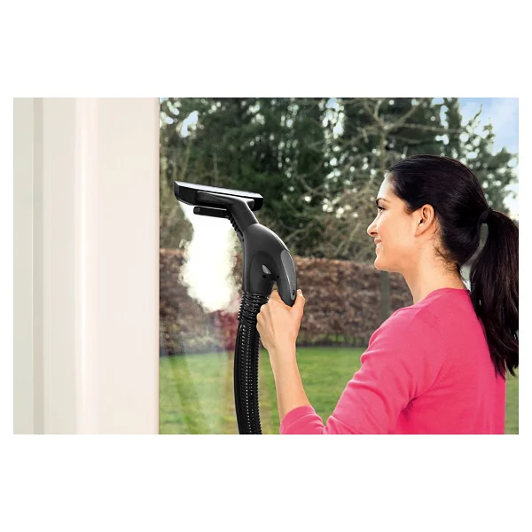 Karcher Yüksek Performanslı Buharlı Süpürge ve Vakum Makinesi 2200 Watt Güç 4 Kademeli Emiş Gücü 5 Kademeli Buhar Ayarlı Islak Kuru Temizleyici Karcher Sv 7 - Beyaz - Görsel 4