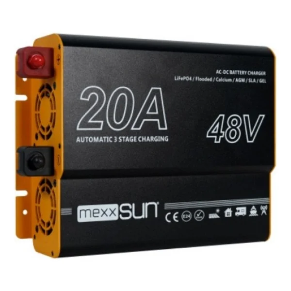 Mexxsun 48 V 20 A Akü Şarj Cihazı - Görsel 2