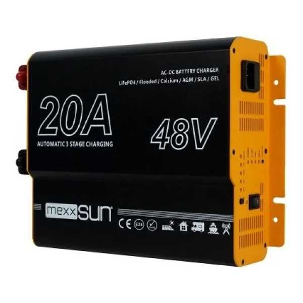 Mexxsun 48 V 20 A Akü Şarj Cihazı - Görsel 3