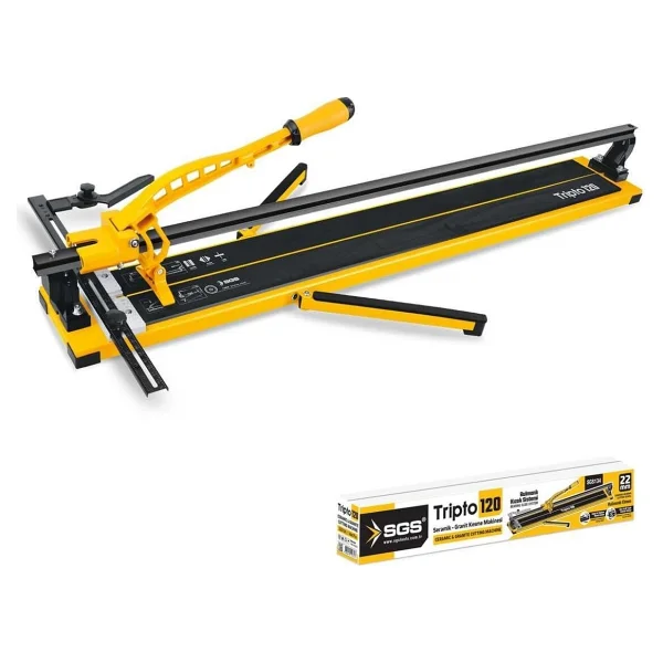 Rubı Sgs 134 Trıpto120 Seramik Granit Fayans Kesme Makinası 120 Cm - Görsel 2