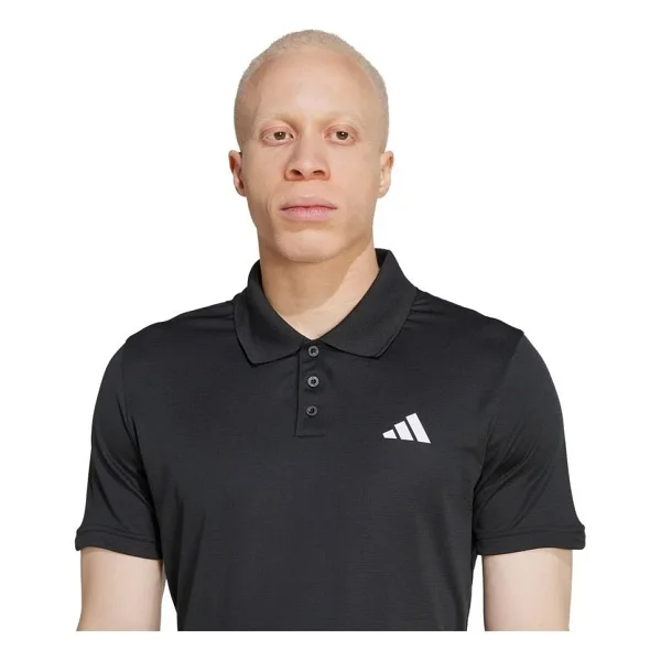 Adidas Tennis Climacool Freelift Jh3381 Siyah Kısa Kollu Polo Yaka Erkek Spor Tişört - Görsel 7