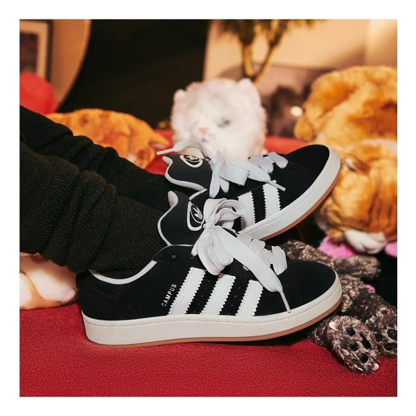 Adidas Campus 00s Hq8708 Siyah-Beyaz Erkek Spor Ayakkabı - Görsel 9