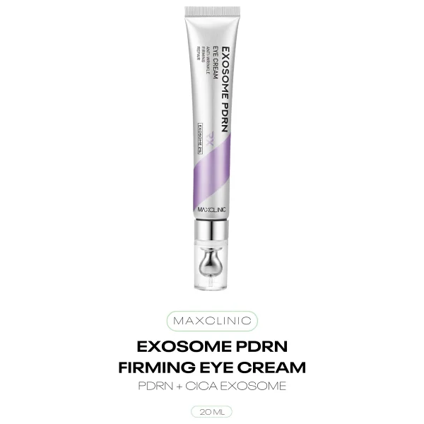 Maxclinic Çift Kaynaklı Pdrn + Exosome Çok Yönlü Göz Kremi Exosome Pdrn Firming Eye Cream - Görsel 2