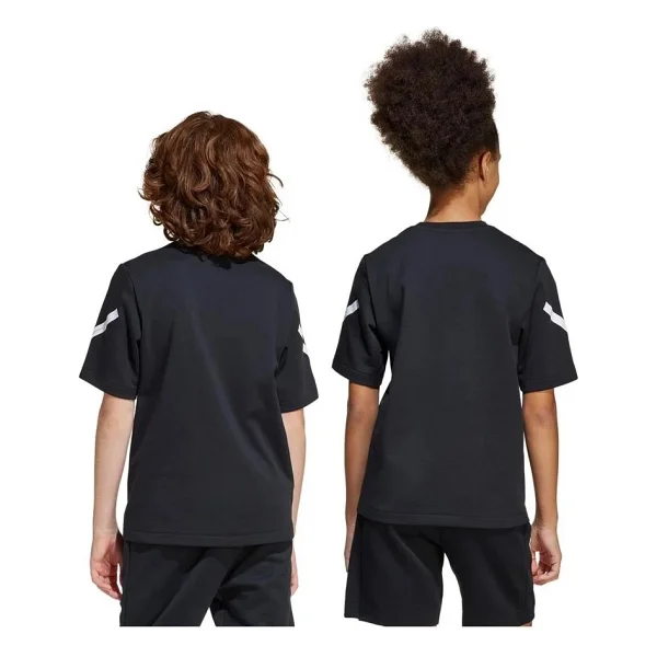 Adidas Z.N.E. Jd0017 Siyah Kısa Kollu Bisiklet Yaka Çocuk Tişört - Görsel 6