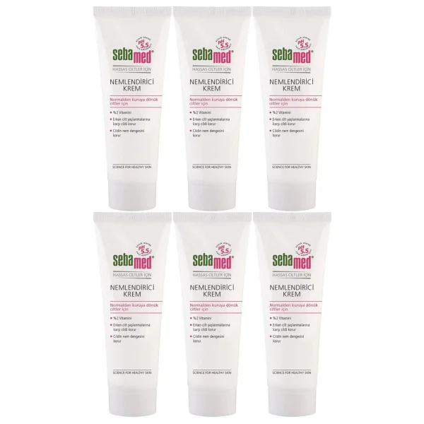 Sebamed Nemlendirici Krem Tüp 50ml (Günlük Kullanım) (6 Lı Set) - Görsel 4