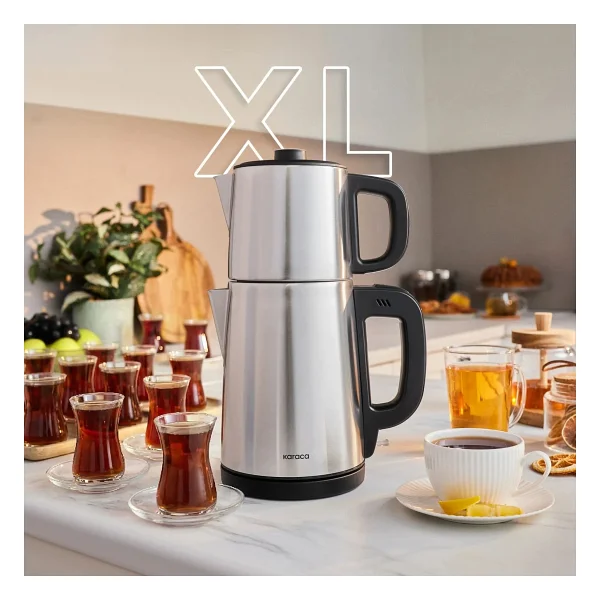 Karaca Teabig XL 2in1 Çelik Çay Makinesi - Görsel 7