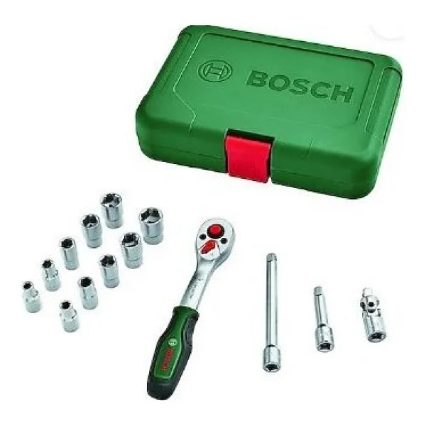 Bosch Lokma Seti 14 Parça + Çok Amaçlı Alet Pense - Çakı (16 Özellik) - Görsel 3