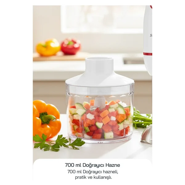 Sinbo Shb-7530 400 W El Blender Seti - Görsel 2