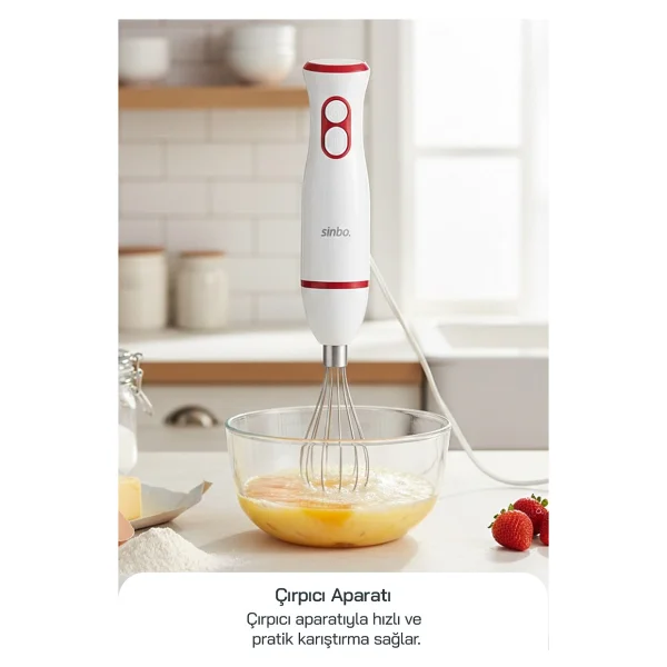 Sinbo Shb-7530 400 W El Blender Seti - Görsel 3