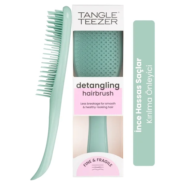 Tangle Teezer The Ultimate Detangler Fine & Fragile Dark Teal İnce Ve Hassas Saçlar İçin Kırılma Önleyici Tarak - Görsel 8
