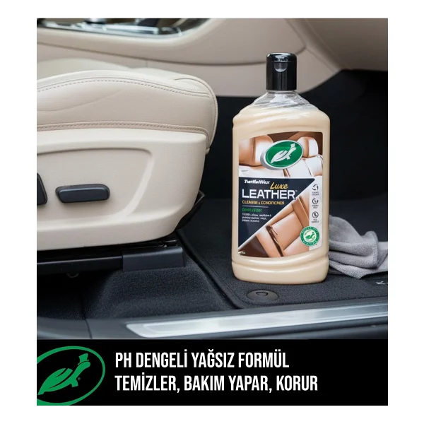 Turtle Wax 500 Ml Deri Temizleme Ve Besleyici Krem - Görsel 3