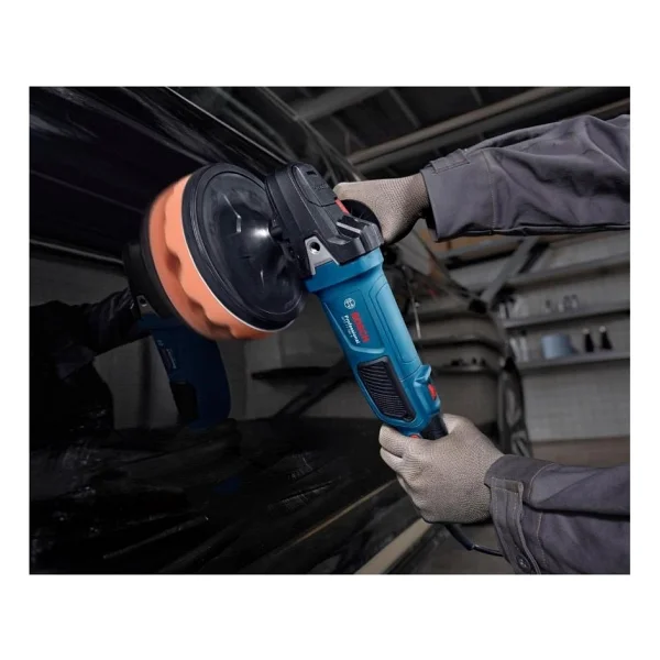 Bosch Professional Gpo 11-180 S Köşeli Polisaj Makinası + Autokit Pasta Cila Set 2 Süngerli - Görsel 3