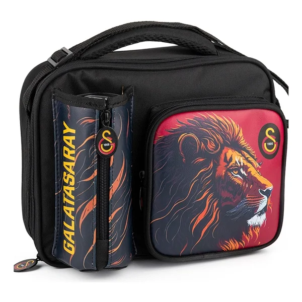 Me Çanta 25562 Galatasaray Aslan Desenli Beslenme Çantası - Görsel 4