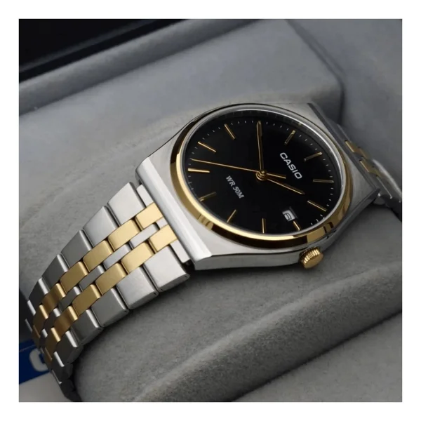 Casio Standart Mtp-B145sg-1avdf Gümüş-Siyah Erkek Kol Saati - Görsel 2