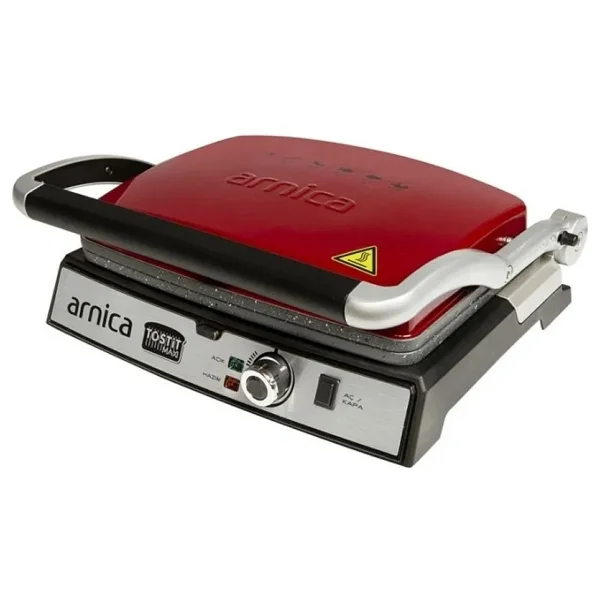 Arnica Tostit Maxi Granit Kırmızı 2000 W Tost Makinesi - Görsel 2