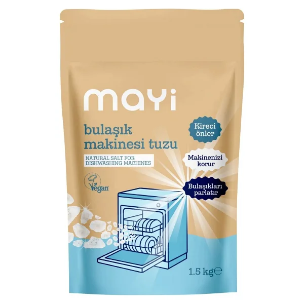Mayi Tuz Doğal Bulaşık Makine Tuzu - Görsel 9