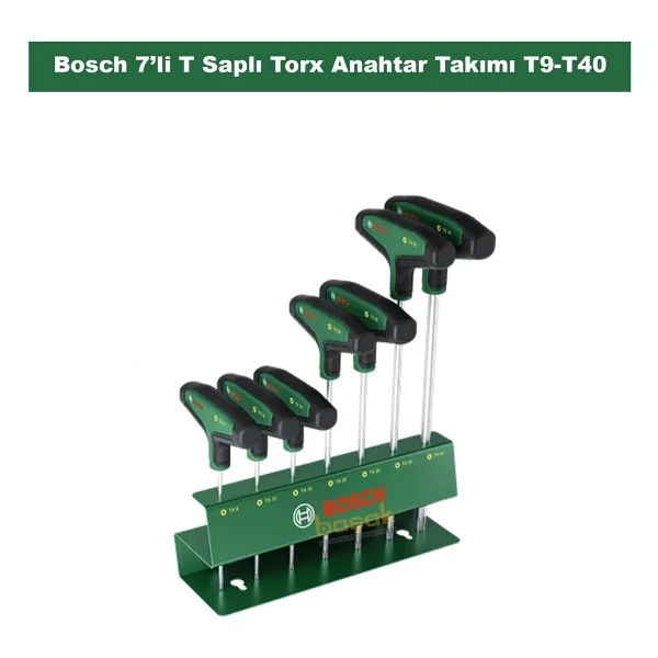 Bosch 1600a039j2 T Tipi 7 Parça Torx Tornavida Seti - Görsel 3
