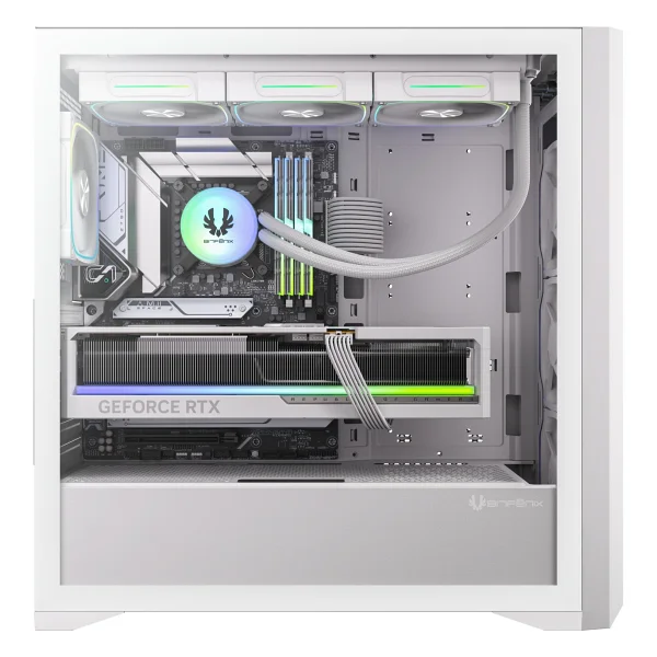 Bitfenix Sepii White 750w 80+ Bronze Psu 4x120mm Frgb Fan Atx Temperli Cam Beyaz Gaming (Oyuncu) Kasa - Görsel 2