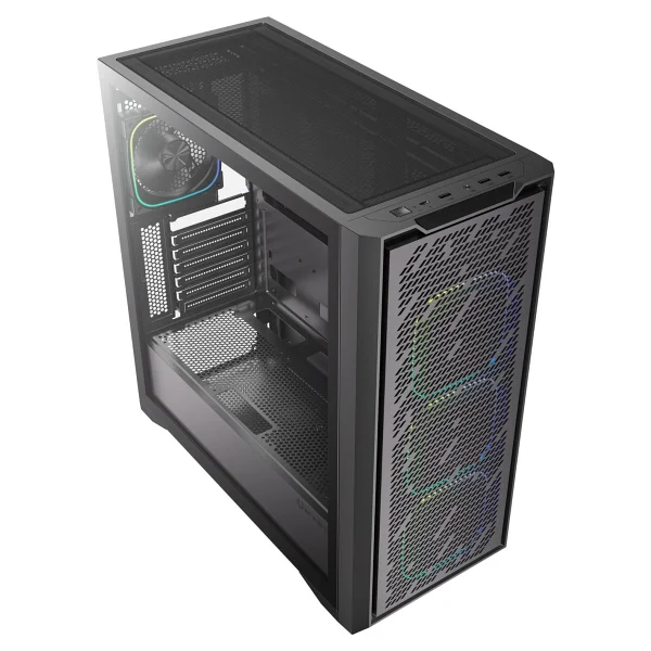 Bitfenix Sepii Black 850w 80+ Bronze Psu 4x120mm Frgb Fan Atx Temperli Cam Siyah Gaming (Oyuncu) Kasa - Görsel 3