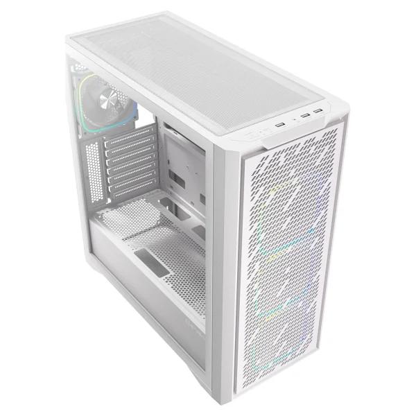 Bitfenix Sepii White 850w 80+ Bronze Psu 4x120mm Frgb Fan Atx Temperli Cam Beyaz Gaming (Oyuncu) Kasa - Görsel 4