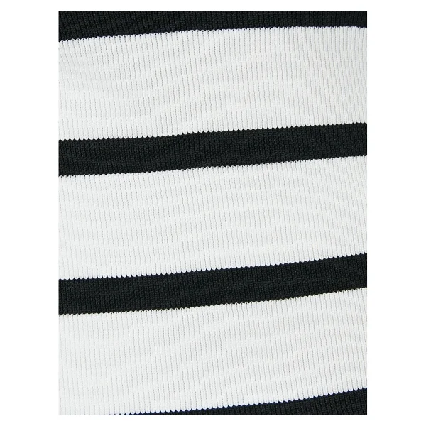 Koton Halter Yaka Atlet Kolsuz Fitilli - Siyah - Görsel 6