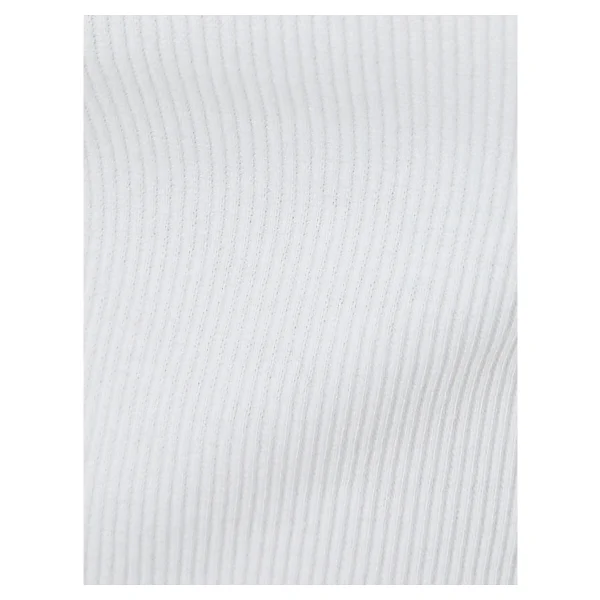 Koton Halter Yaka Atlet Crop Slogan Baskılı Pamuklu - Beyaz - Görsel 6